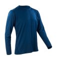 Heren Sportshirt Lange Mouw Spiro S254M Navy